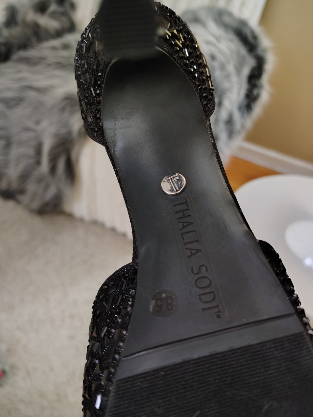 🆕⭐Thalia Sodi Jeweled Platform Pumps - Picture 5 of 9